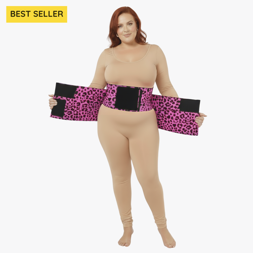 VelCoreTech™ waist trainer with industrial-grade velcro & compression