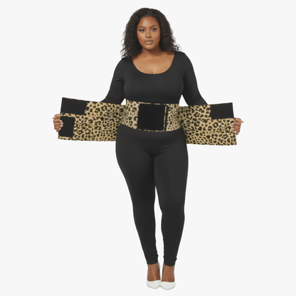 VelCoreTech™ waist trainer with industrial-grade velcro & compression